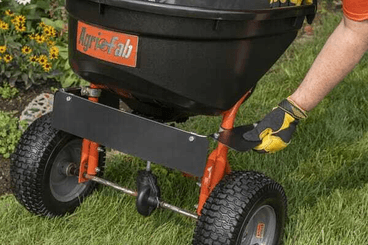 Pièces agricoles - Jardin et forêt pièce adaptable - Épandeur d'engrais avec bouton poussoir 50 kg