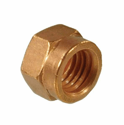 Pièces agricoles - Fasteners - Écrou d'échappement M8x1.25 acier cuivré Kramp