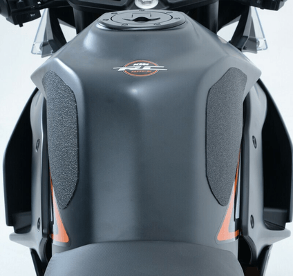 Pièces Quad & Motos - Equipement véhicule - Kit grip de réservoir R&G RACING 2 pièces noir KTM RC125