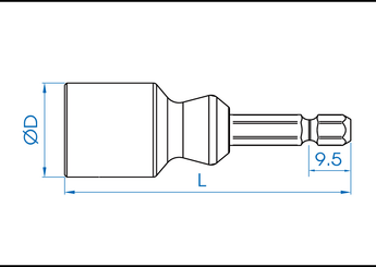 Outils - Outils divers - Douille pour tige fileté 14mm