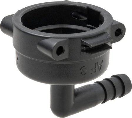 Pièces agricoles - Pièce Pulvérisateur - Raccord à fourche, femelle 90° AF3, embout de tuyau 10 mm