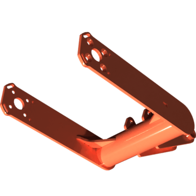 Pièces agricoles - Pièce divers - bras oscillant soudé -peint-