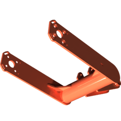 Pièces agricoles - Pièce divers - bras oscillant soudé -peint-