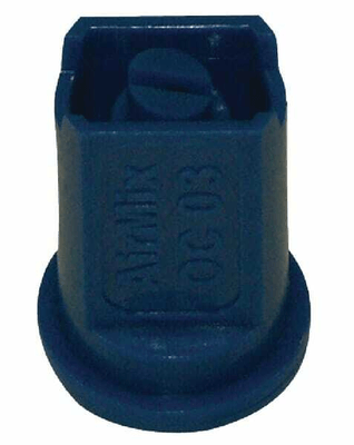 Pièces agricoles - Pièce Pulvérisateur - Buse à injection d'air AMOC 80° 03 bleu plastique Agrotop