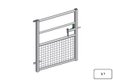 PACK DE 7 PORTE HERBAGE SEMI-GRILLAGEE L.1.19M
