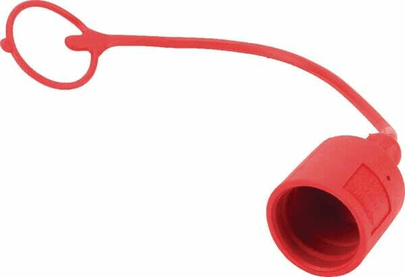 Pièces agricoles - Hydraulique - Bouchon rouge pour mâle ANV 1"