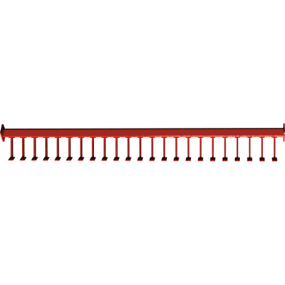 Pièces agricoles - Pièce Herse Rotative - Barre décrottoir rouleau packer 3M