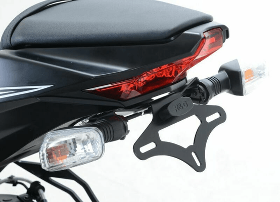 Pièces Quad & Motos - Equipement véhicule - Support de plaque R&G RACING noir Kawasaki ZX10R
