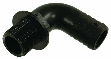 Pièces agricoles - Pièce Pulvérisateur - Coude 90°+embout 25mm+M 3/4"