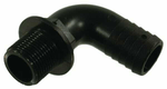 Coude 90°+embout 25mm+M 3/4"