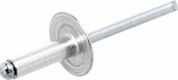Rivet aveugle 4,8x16 tête large