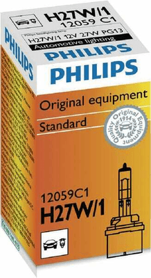 Pièces agricoles - Eclairage - Ampoule H27W/1 - 12V-27W -PG13