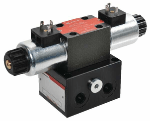 Pièces agricoles - Hydraulique - Base avec soupape 24 V c.c.