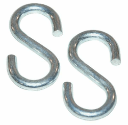 Pièces agricoles - Fasteners - Crochet en S no. 80 inoxydable