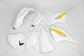 Kit plastique UFO couleur origine (2015) blanc/jaune Husqvarna