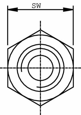 Pièces agricoles - Hydraulique - Union mâle NPT 1/4-1/2