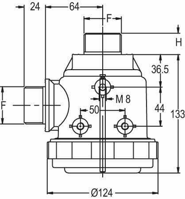 Pièces agricoles - Pièce Pulvérisateur - Filtre d'aspiration 1 1/4"M 120 l/min 50 mailles