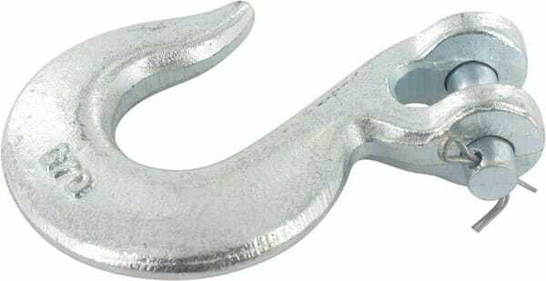 Pièces agricoles - Outils atelier - Crochet à mâchoire en acier 1/4"