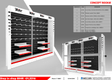 Concept shop-in-shop corner BIHR - Tablette supplémentaire