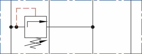 Pièces agricoles - Hydraulique - Limiteur de pression NG6 A > T