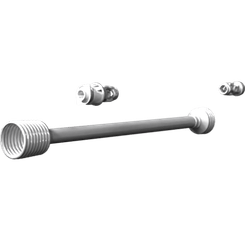 Pièces agricoles - Pièce divers - Arbre + roue libre 1 3/8"-6 1300
