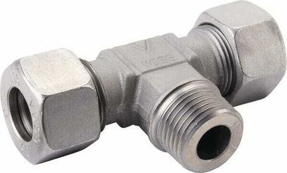 Pièces agricoles - Hydraulique - Té équipé 12S-3/8BSP