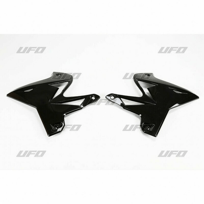 Pièces Quad & Motos - Plastiques - Ouïes de radiateur UFO noir Yamaha YZ125/250