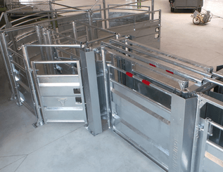 Materiels - Accessoires 100Kg-200Kg - PORTIQUE SIMPLE COMPLET DE CONTENTION