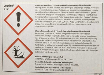 Chimie - Chimie divers - Étanchéité plane 510 - 25ml