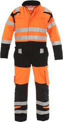 Vêtements et protections - Vêtement  - Combinaison Hove Trendy haute visibilité orange/noir taille 50