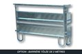 Barrière tôlée 2 mètres galva PLUS