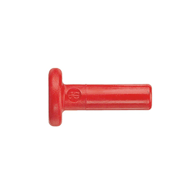 Pièces agricoles - Raccords - BOUCHON MALE P/RACCORD 6MM ROUGE