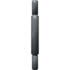 Pièces agricoles - Pièce divers - Axe diam:30 fileté en 24 mm