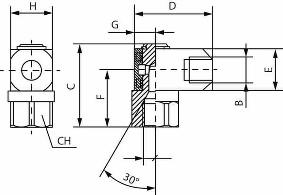 Pièces agricoles - Pièce pneumatique - Accouplement rotatif