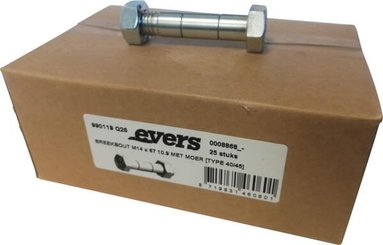 Pièces agricoles - Machines - Boulon de cisaillement avec écrou (25x) M14x67 10,9 TYPE 40/45