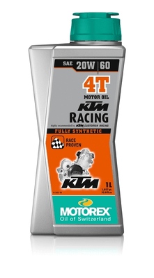 Pièces Quad & Motos - Lubrifiants et nettoyants - Huile moteur MOTOREX KTM Racing 4T - 20W60 10x1L