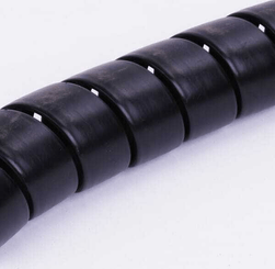 Pièces agricoles - Hydraulique - Spirale plast. noire 66-80