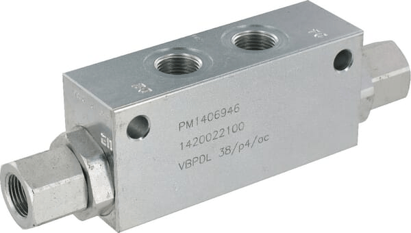 Pièces agricoles - Hydraulique - Clapet anti-retour piloté VBPD