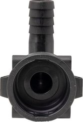 Pièces agricoles - Pièce Pulvérisateur - Raccord à fourche, femelle 90° AF3, embout de tuyau 16 mm