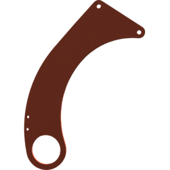 Pièces agricoles - Pièce divers - Plaque de retenue – peinture