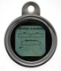 Porte vignette d'assurance BIHR Ø88mm acier chromé