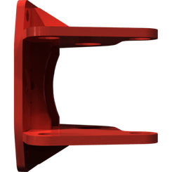 Pièces agricoles - Pièce divers - Support d’arbre RS soudé -peint-