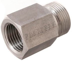 Pièces agricoles - Hydraulique - Raccord à filetage femelle 16S x 1/2" BSP SS