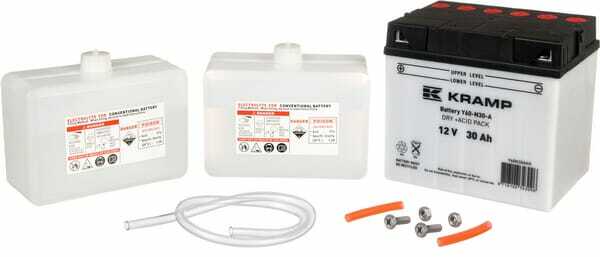 Pièces agricoles - Eclairage - Batterie 12V 30Ah 300A Kramp