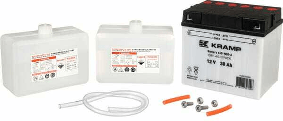 Pièces agricoles - Eclairage - Batterie 12V 30Ah 300A Kramp