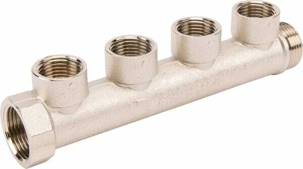 Pièces agricoles - Pièce pneumatique - Filets internes, 4 sorties