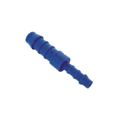 Pièces agricoles - Raccords - UNION INEGAL CANNELE 12x8MM