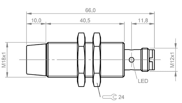 Pièces agricoles - Electricité - Détecteur de proximité inductif