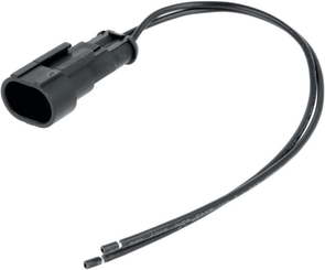 Pièces agricoles - Eclairage - Jeu de connecteurs Superseal 2 fiches pré-câblée 20cm mâle