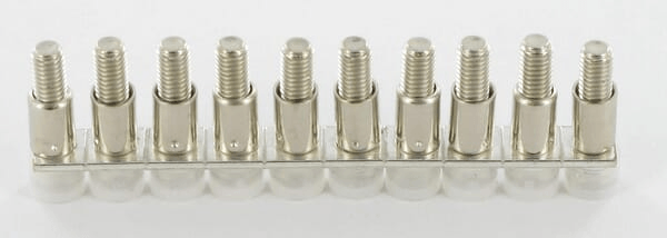 Pièces agricoles - Electricité - Barrette de jonction, 10 pôles